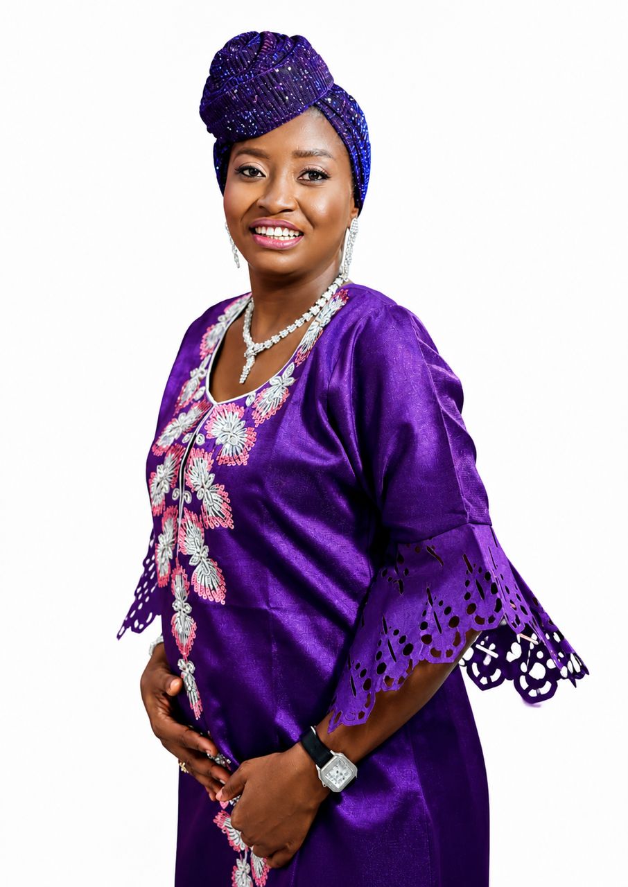 T&T Royal Amethyst Embellished Kaftan