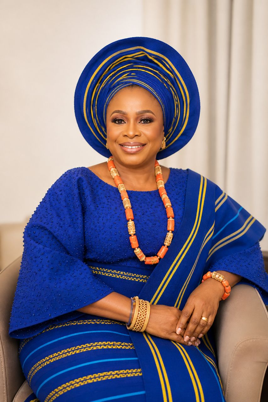 T&T Royal Sapphire Aso-Oke